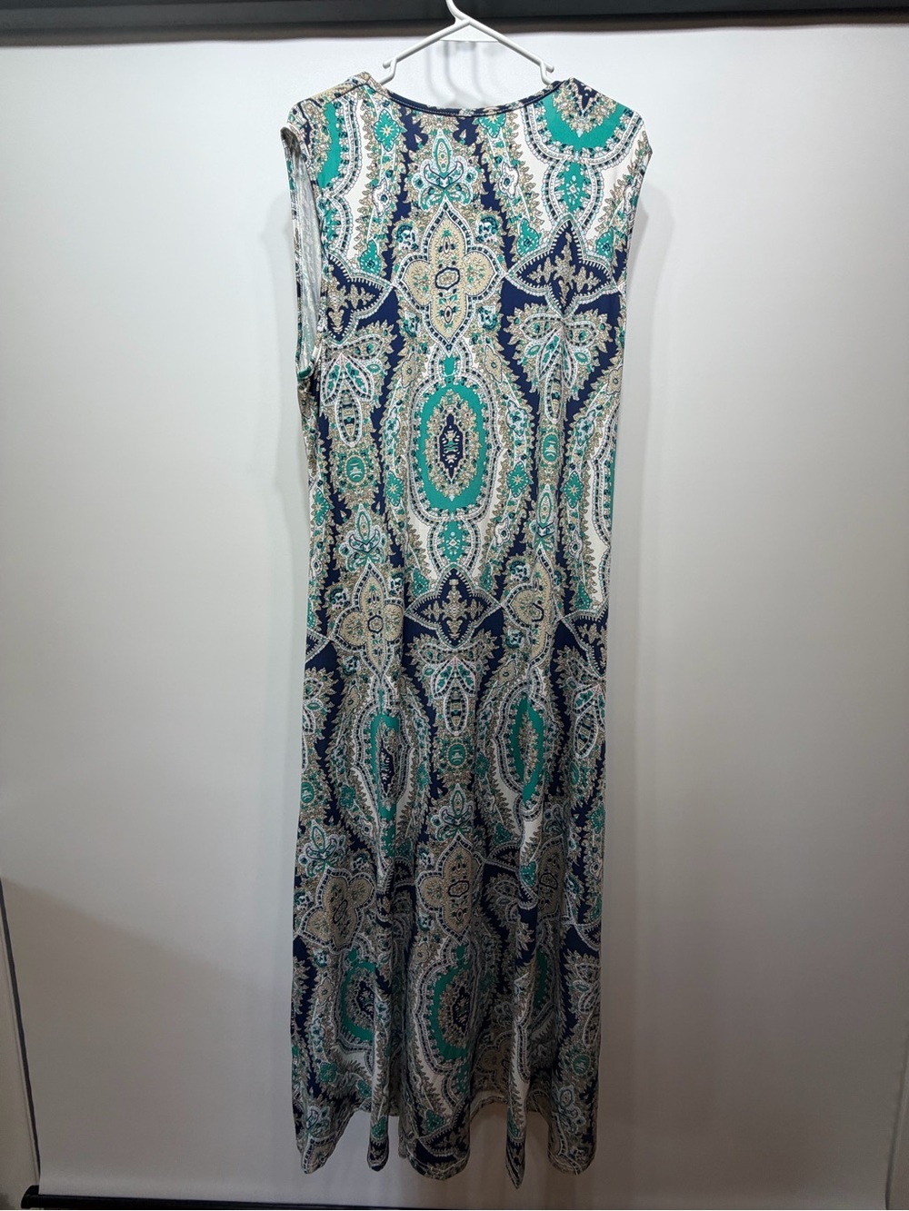 Soft Surroundings Kaleidoscope Paisley Maxi Dress Size 2X - Picture 3 of 10